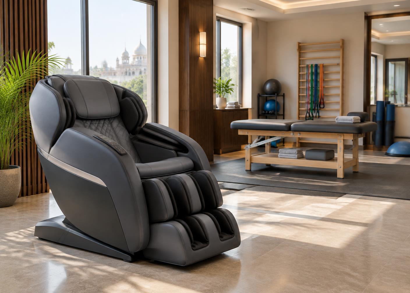 Massage Chair & Physio at One X Club Patiala